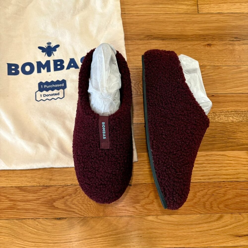 Bombas Sunday Slipper Cherry Chocolate